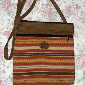 Crossbody Bag from Guatemala with adjustable strap